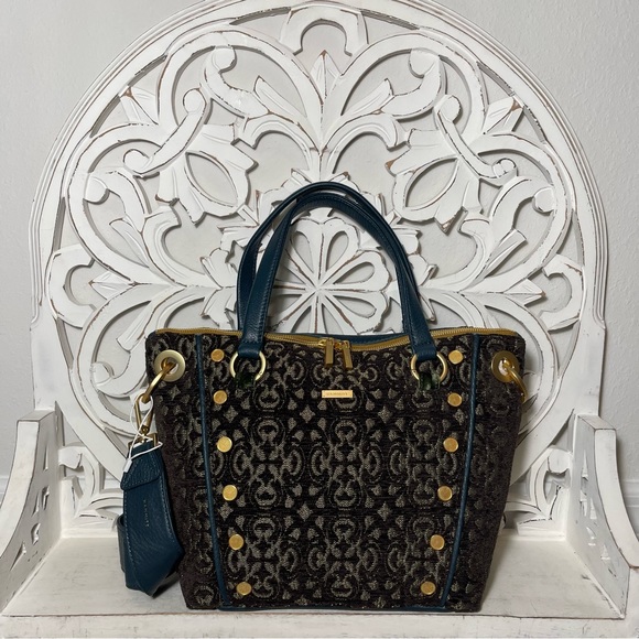 SOLD Hammitt Los Angeles Medium Daniel Satchel Antique Atelier Vintage Tapestry - Picture 6 of 7